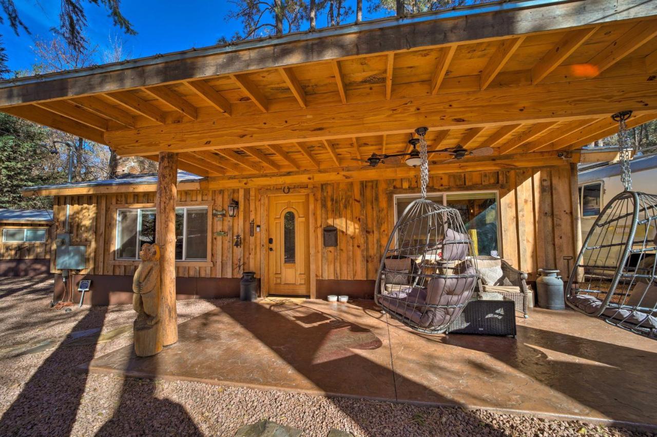 Cozy Cabin Retreat With Patio And Fenced Yard 佩森 外观 照片