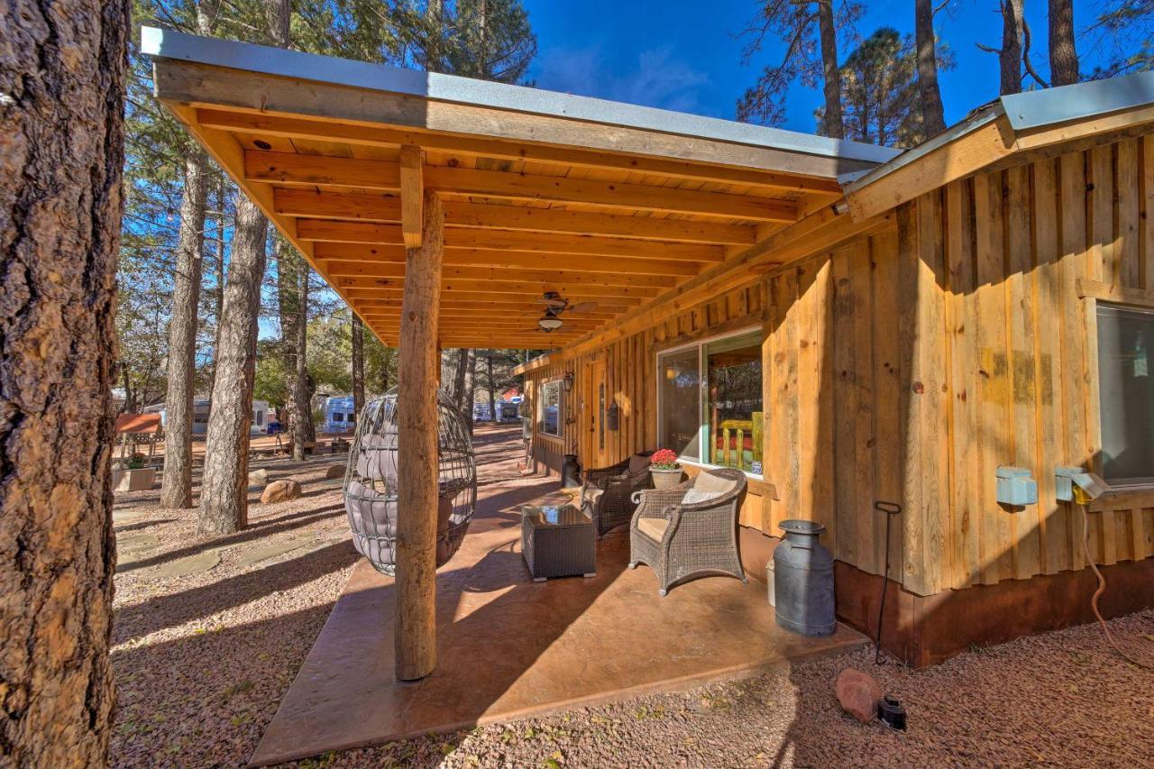 Cozy Cabin Retreat With Patio And Fenced Yard 佩森 外观 照片